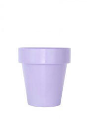 Pot plastique rond lilas LUNGO
