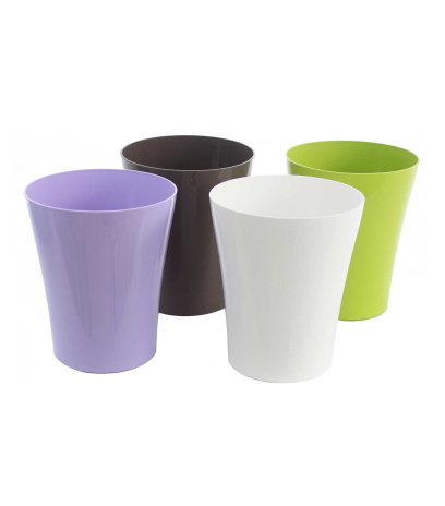 Cache-pot orchidée lilas