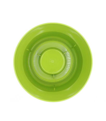 Cache-pot orchidée vert
