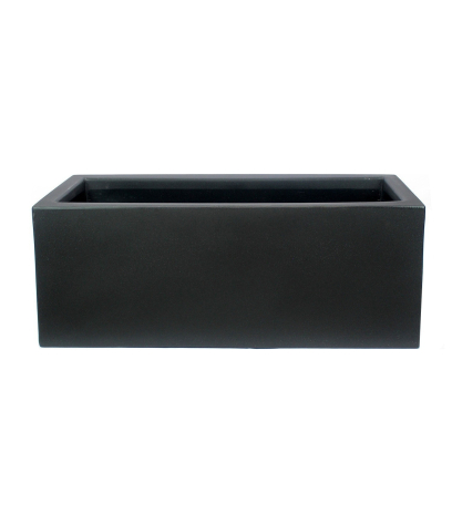 Grand bac plastique gris liscio