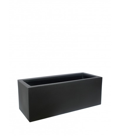 Grand bac plastique gris liscio