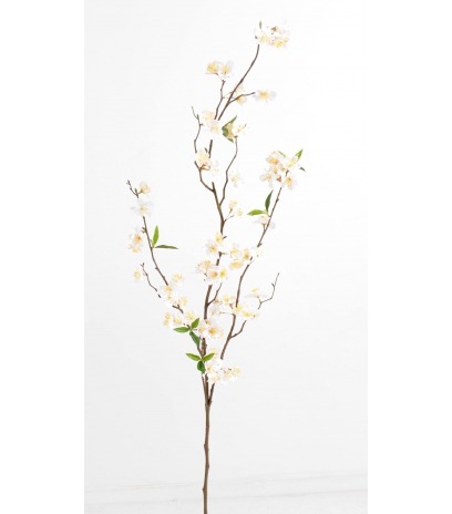 Tige de cerisier artificiel blanc