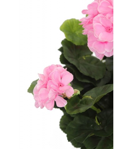 Géranium rose artificiel