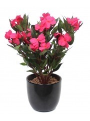 Impatiens artificiel fuchsia
