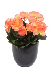 Bégonia artificiel pêche mini