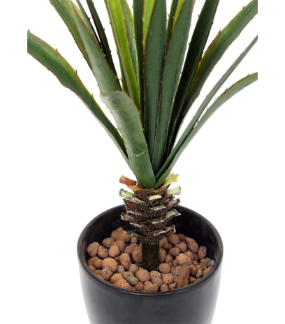 Aloe vera artificiel sur piquet