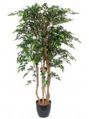 Faux ficus tête feuillue