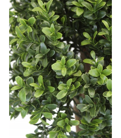 Buis tige artificiel deux boules