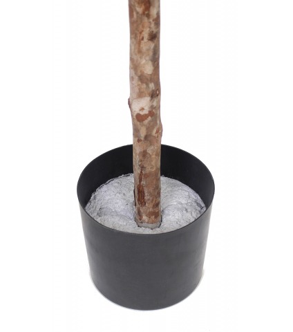 Buis tige artificiel deux boules