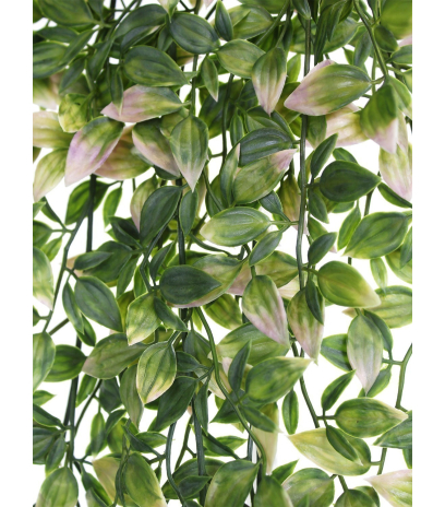 Chute de tradescantia artificiel vert et rose