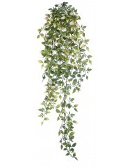 Chute de tradescantia artificiel vert et rose