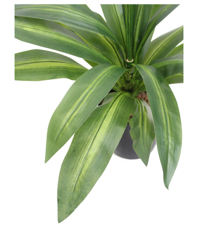 Dracaena vert et jaune artificiel