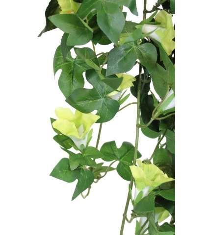 Chute de pétunia artificielle jaune