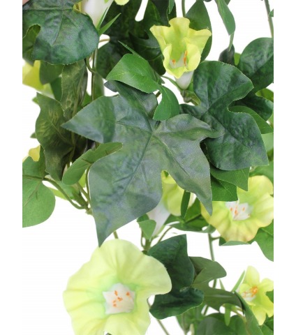 Chute de pétunia artificielle jaune