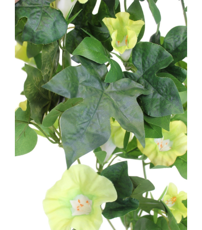 Chute de pétunia artificielle jaune