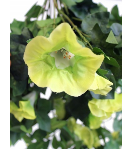 Chute de pétunia artificielle jaune
