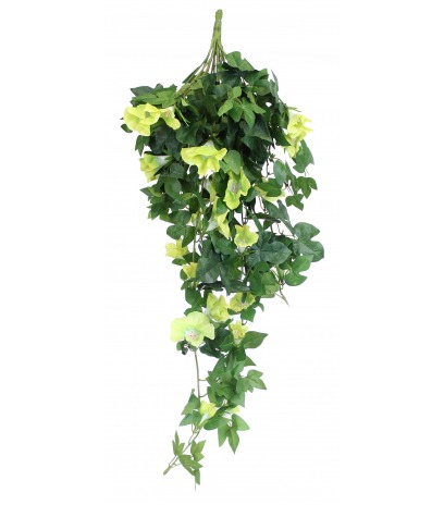 Chute de pétunia artificielle jaune