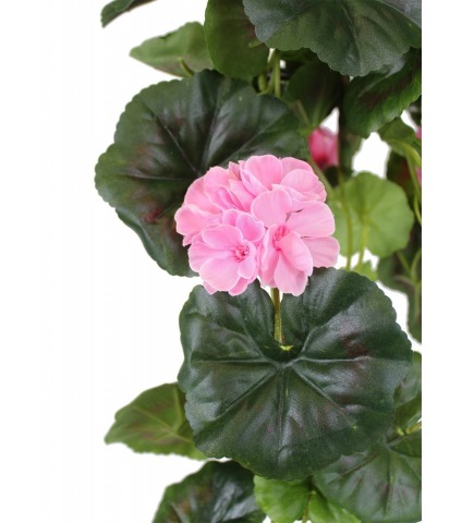 Chute de géranium artificielle rose