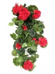 Chute de géranium artificielle