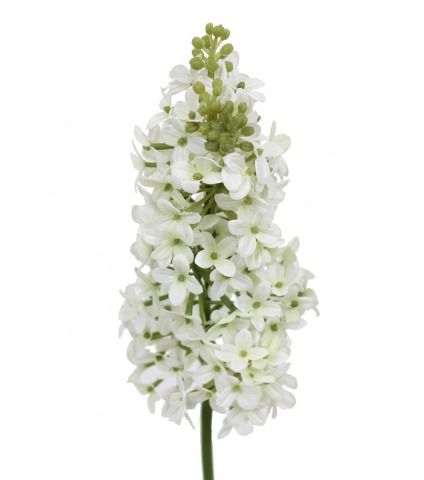 Grand lilas artificiel blanc