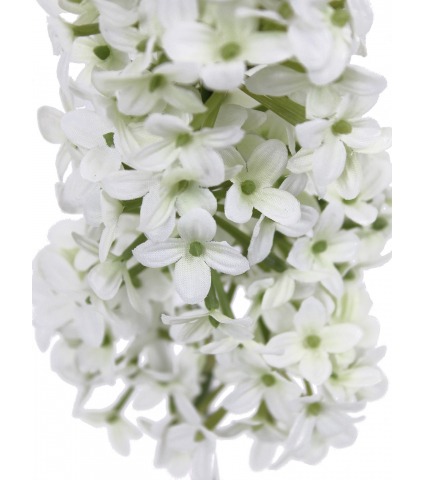 Grand lilas artificiel blanc