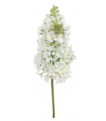 Grand lilas artificiel blanc