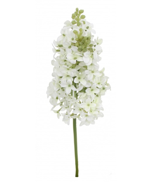 Grand lilas artificiel blanc