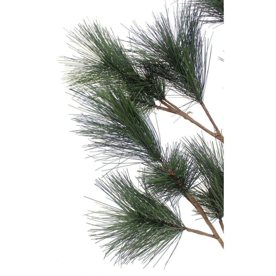 Branche artificielle de pin 4 pommes de pin - décoration d'intérieur - H.60cm L1 main image 1