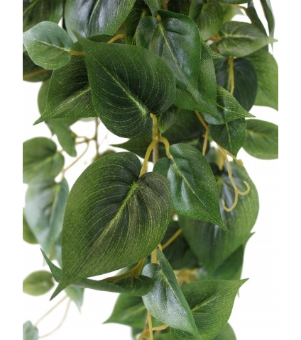 Chute de philodendron artificielle