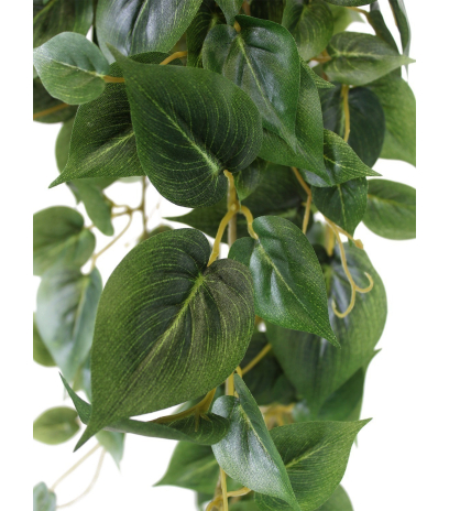 Chute de philodendron artificielle