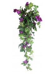 Chute de pétunia artificielle violette