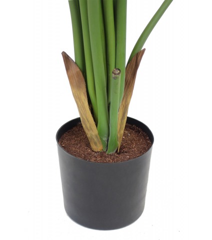 Strelitzia artificiel à trois fleurs