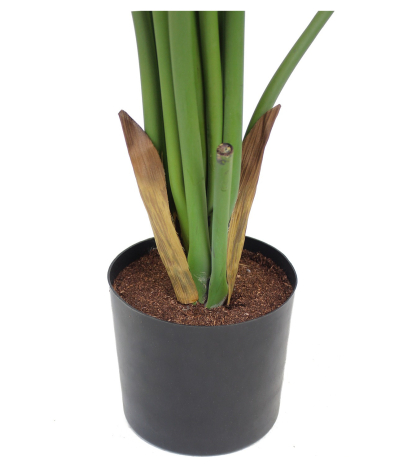 Strelitzia artificiel à trois fleurs
