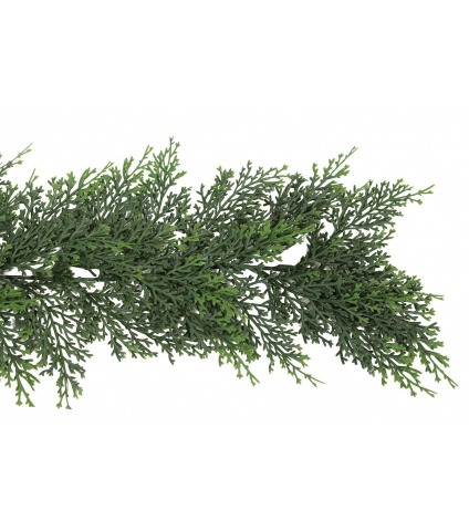 Guirlande de cyprès artificielle
