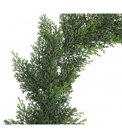 Guirlande de cyprès artificielle