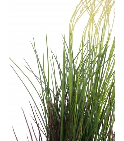 Graminée artificielle en touffe