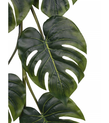 Fausse guirlande de philodendron