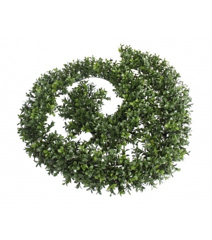 Guirlande de buis artificielle