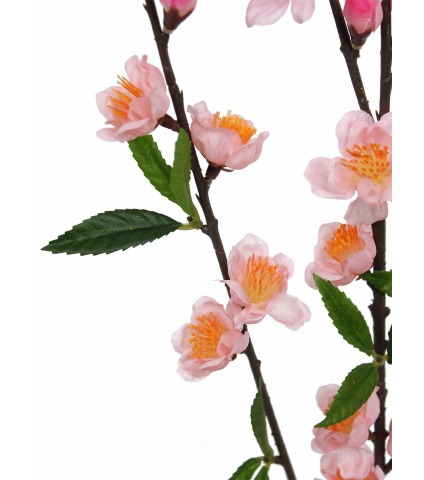 Branchette de cerisier artificiel rose
