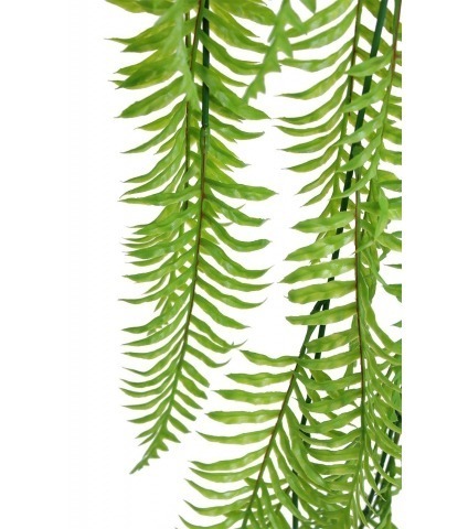 Grande fougère artificielle en chute