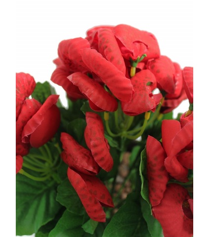 Calcéolaire artificielle rouge