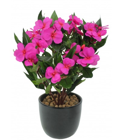 Impatiens artificielle mauve
