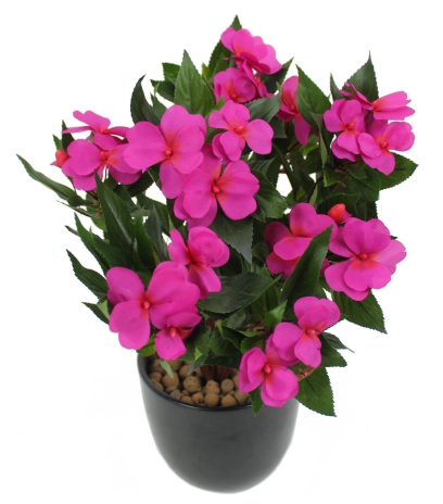 Impatiens artificielle mauve