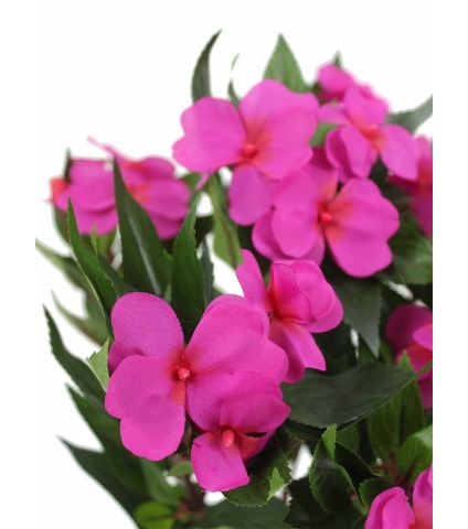 Impatiens artificielle mauve