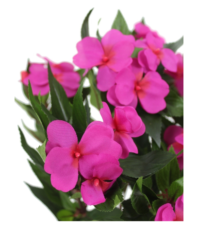 Impatiens artificielle mauve