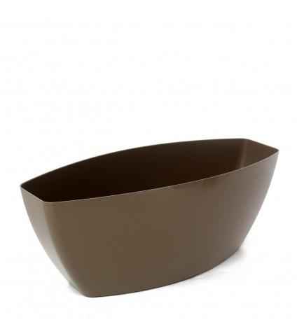 Jardinière cocoon marron