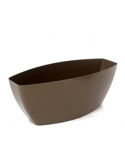 Jardinière cocoon marron