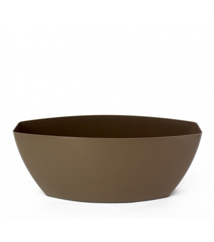 Jardinière cocoon marron