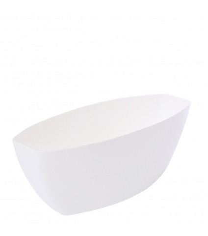 Jardinière cocoon blanche