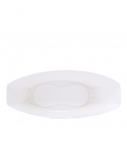 Jardinière cocoon blanche